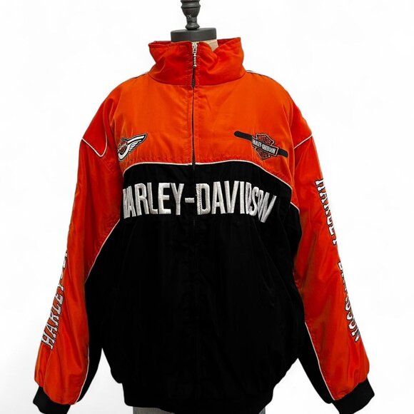 Harley Davidson Bomber Jacket In - Picture 4 of 8